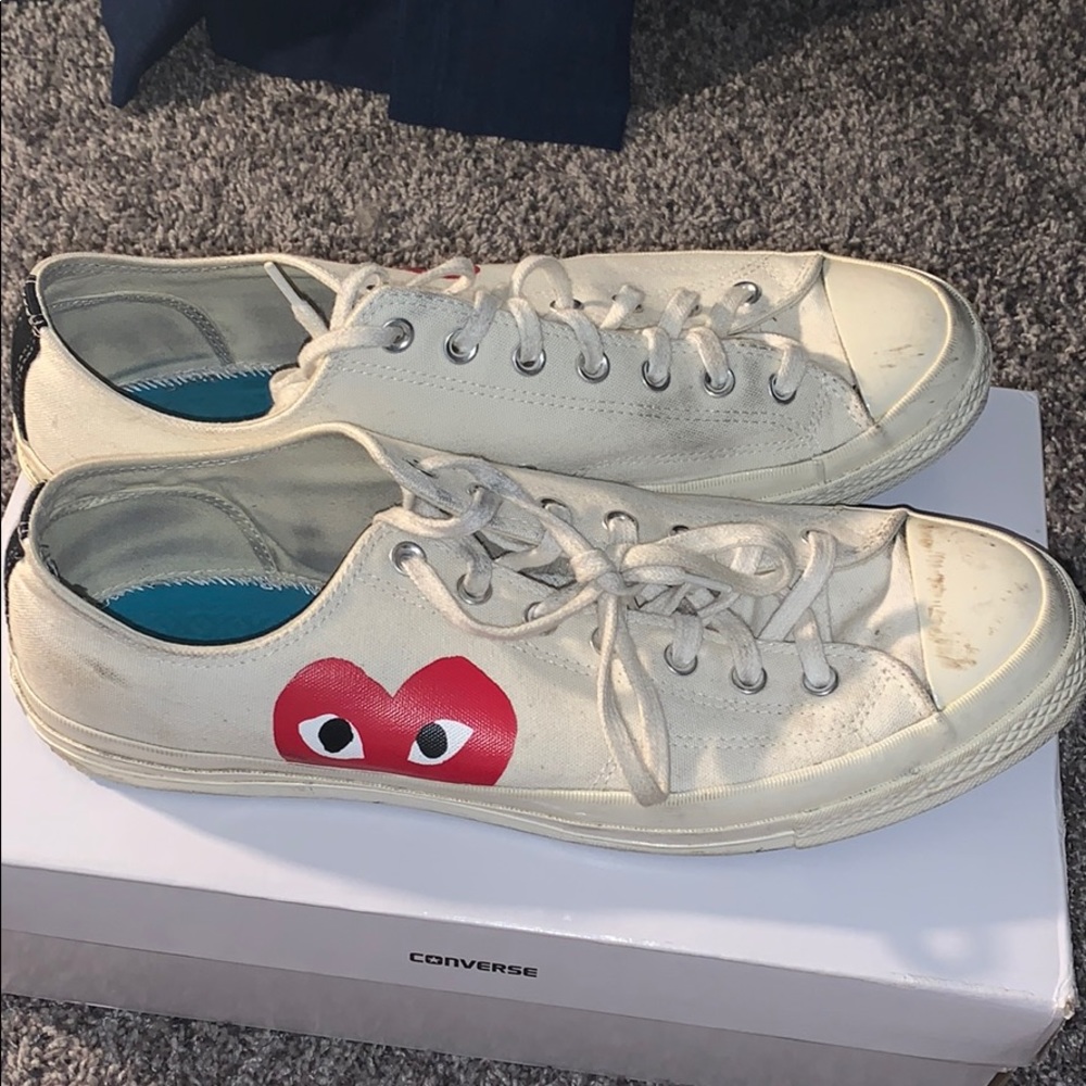 comme des garcons PLAY converses